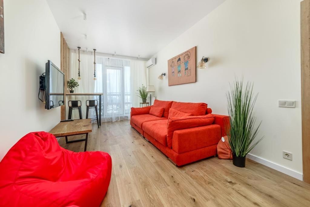 Arcadia Stylish Apartment Big Terrace! 敖德萨 外观 照片